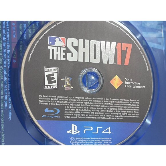 MLB 17 The Show PlayStation 4 Standard Edition Video Game CD - Picture 3 of 5